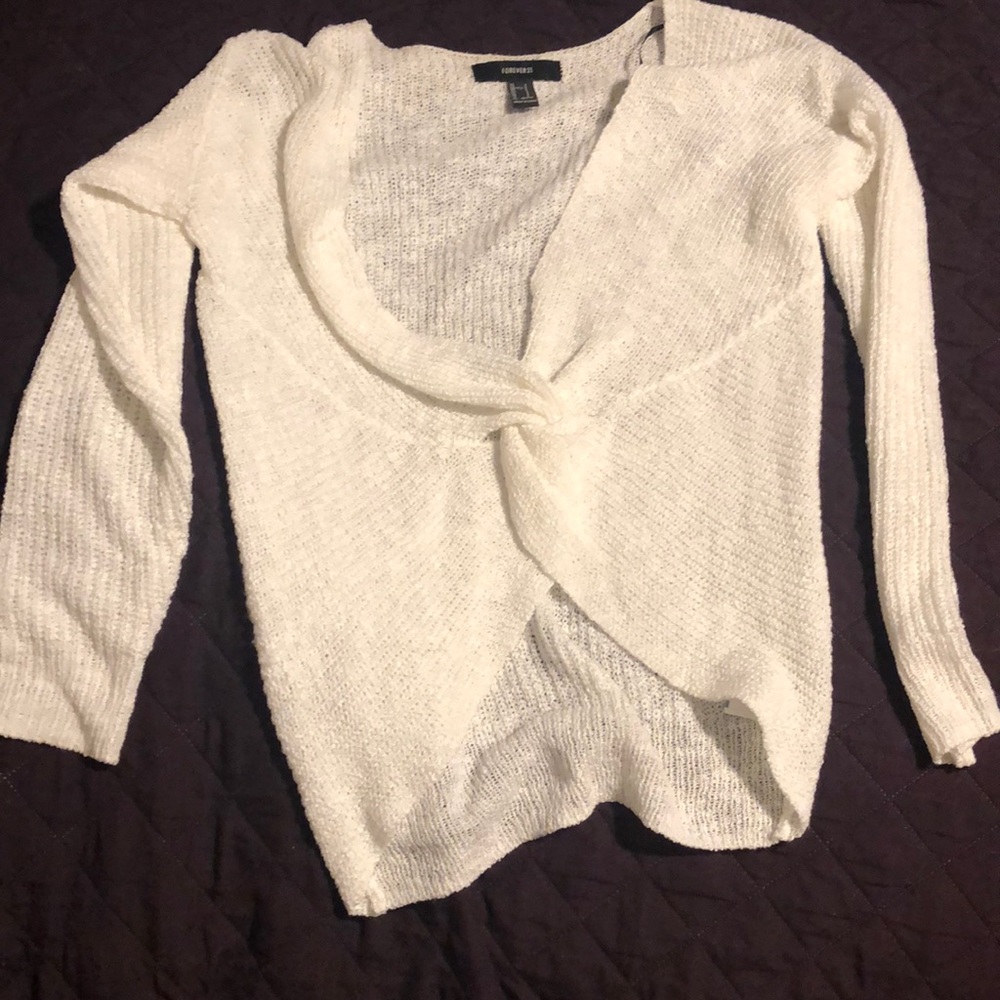 White sweater